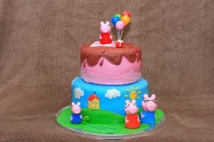 Bolo da Peppa Pig