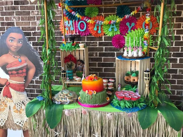 20 ideias para decorar festa com tema Moana