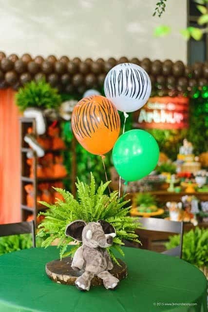 20 ideias para festa safári