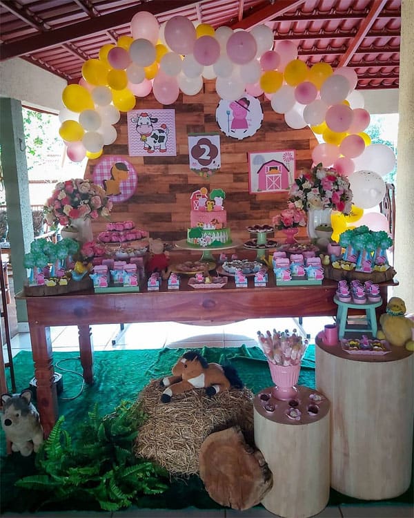 Festa infantil simples