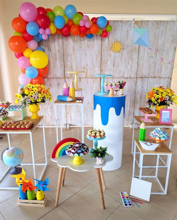 Festa infantil simples