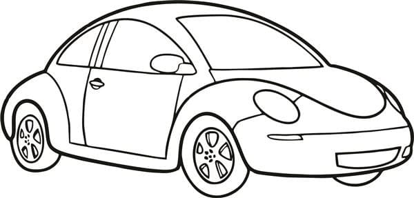 20 desenhos de carros para colorir e imprimir