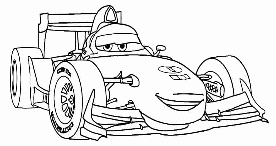 20 desenhos de carros para colorir e imprimir