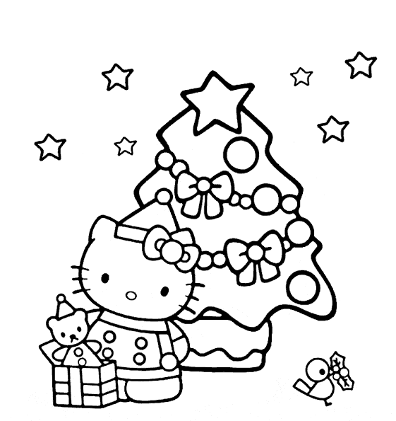 Desenhos de Natal para colorir e pintar