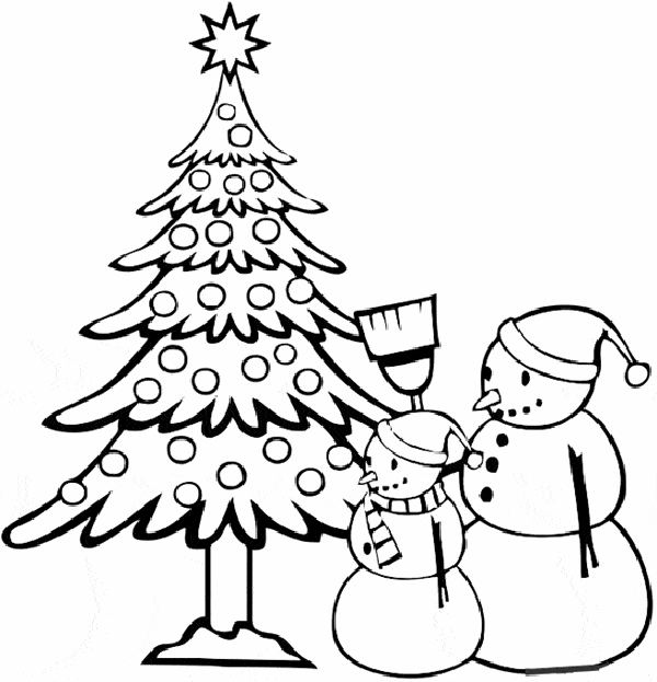 Desenhos de Natal para colorir e pintar