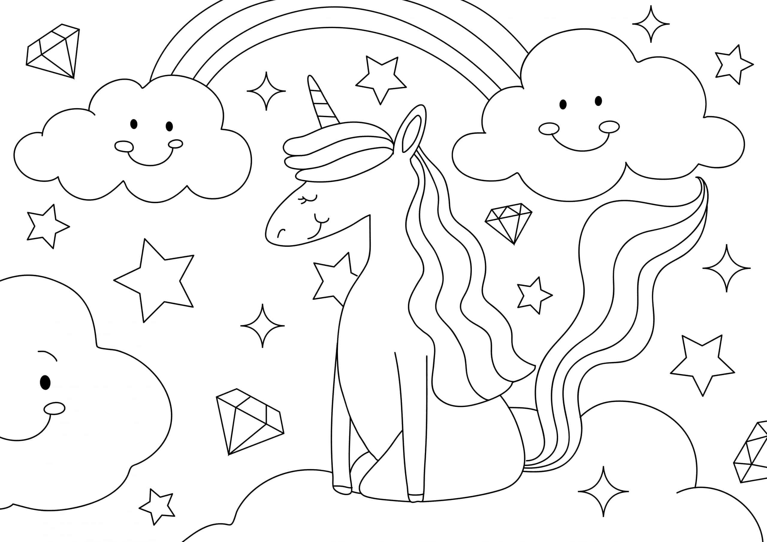 Unicornio-simples-para-pintar