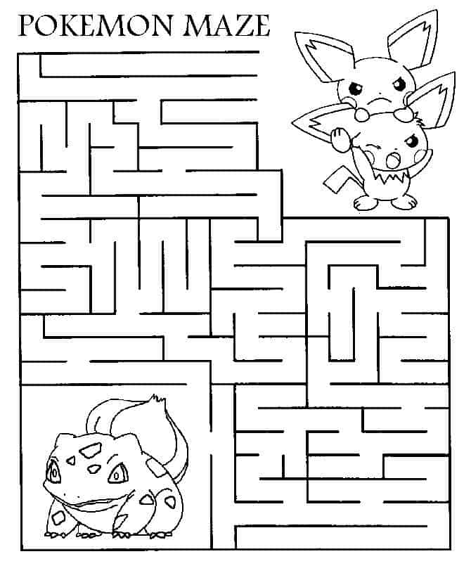 Desenhos para colorir de Pokémon