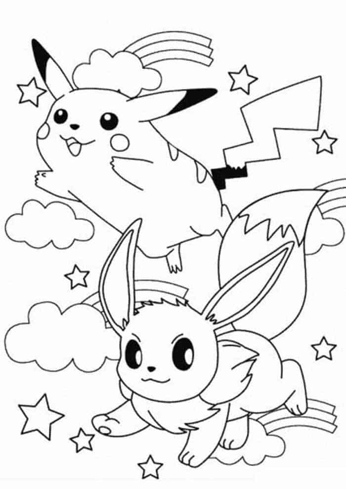 Desenhos para colorir de Pokémon