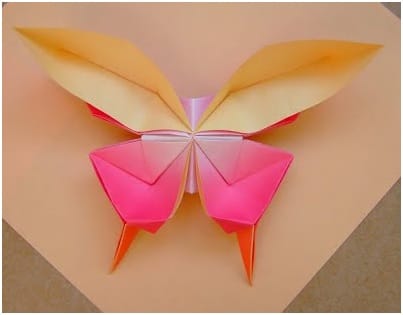 Como fazer borboleta de origami: passo a passo fácil