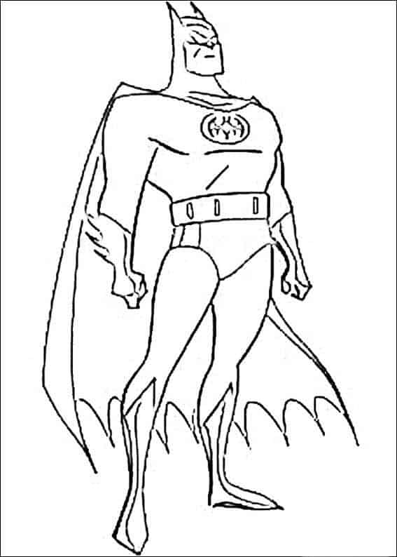 Desenhos para colorir de super heróis