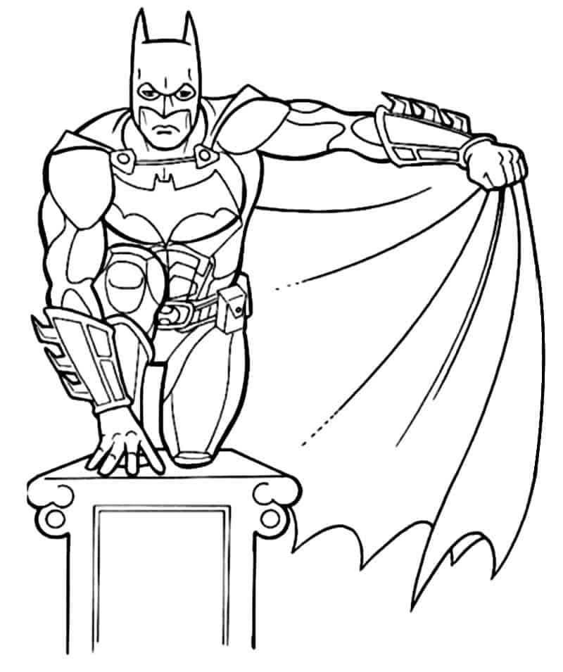 Desenhos para colorir de super heróis