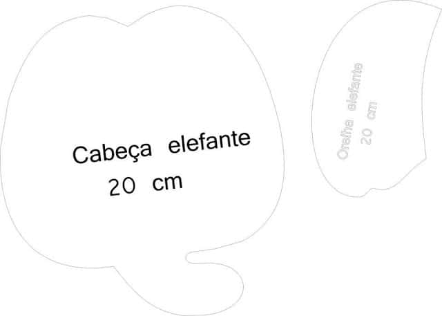 Moldes de Bichinhos em EVA para imprimir