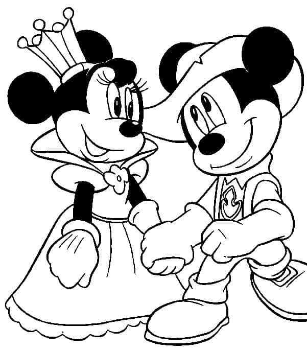 Desenhos do Mickey para colorir e imprimir