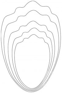 Moldes de Pétalas de Flores de Papel