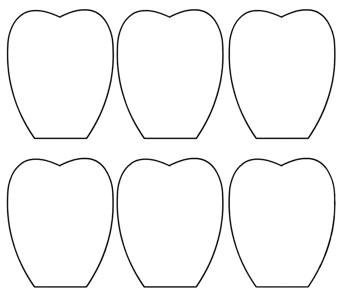 Moldes de Pétalas de Flores de Papel