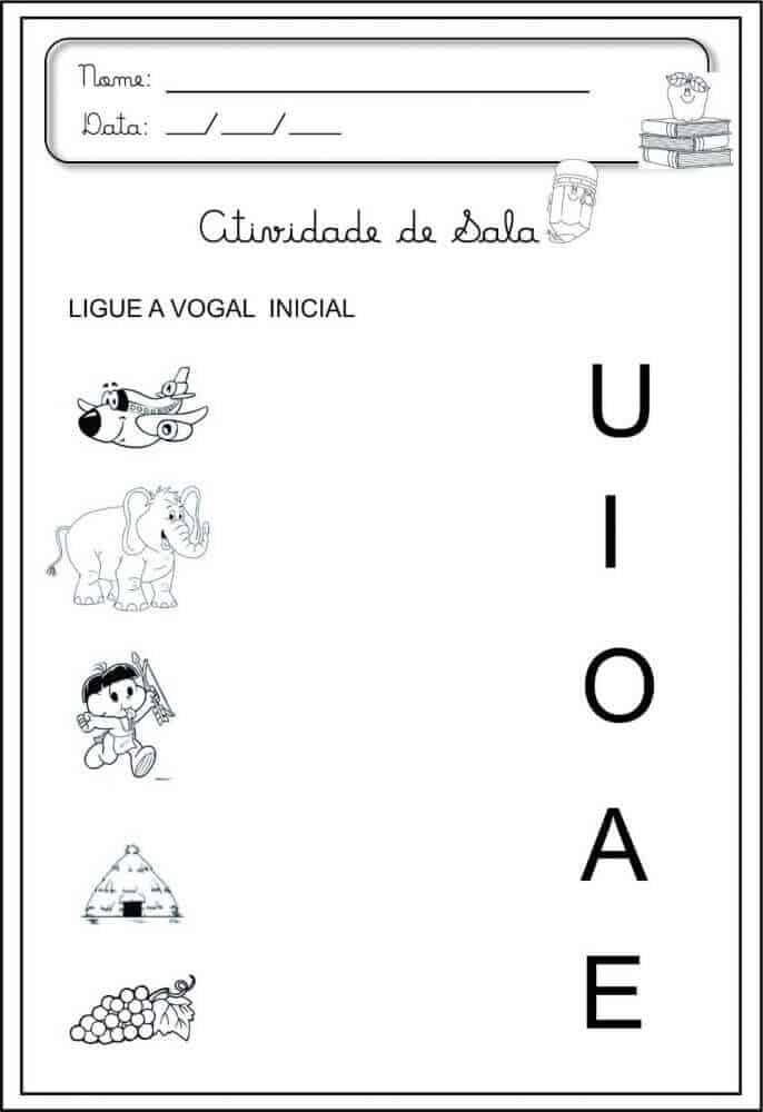 Atividades de alfabetização