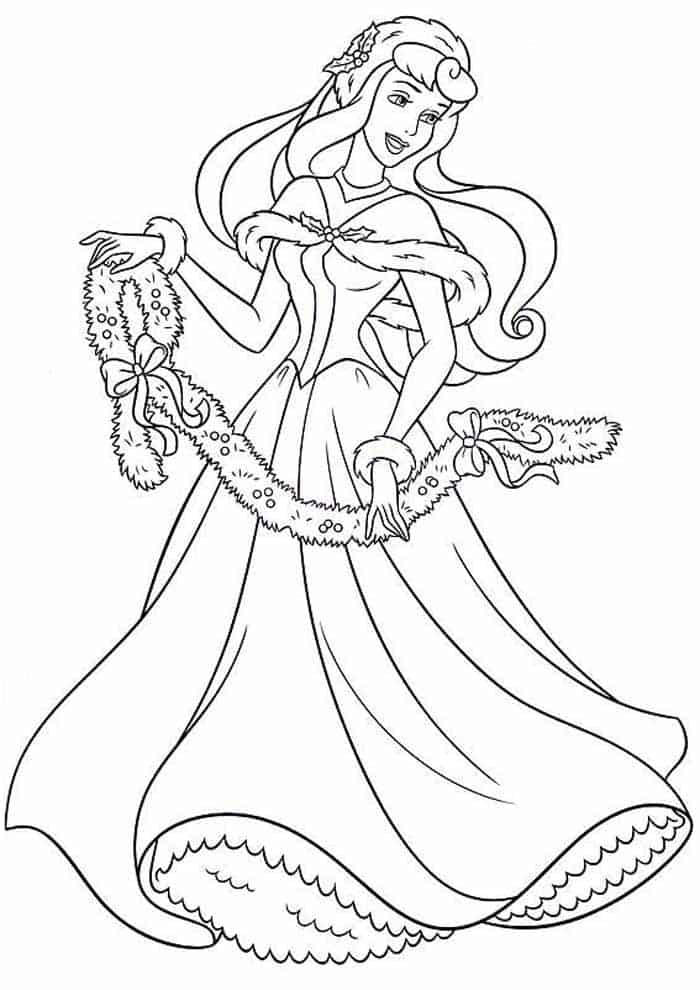 Desenhos de princesas para colorir