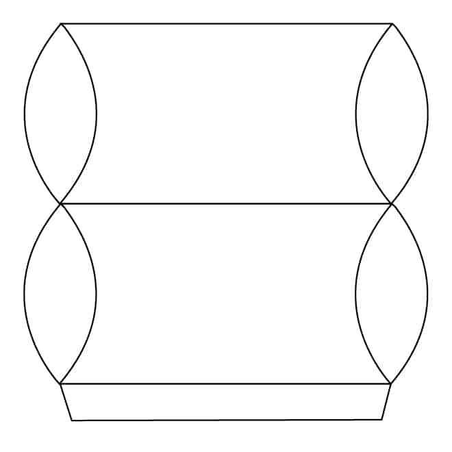 Moldes fáceis para caixinhas de papel