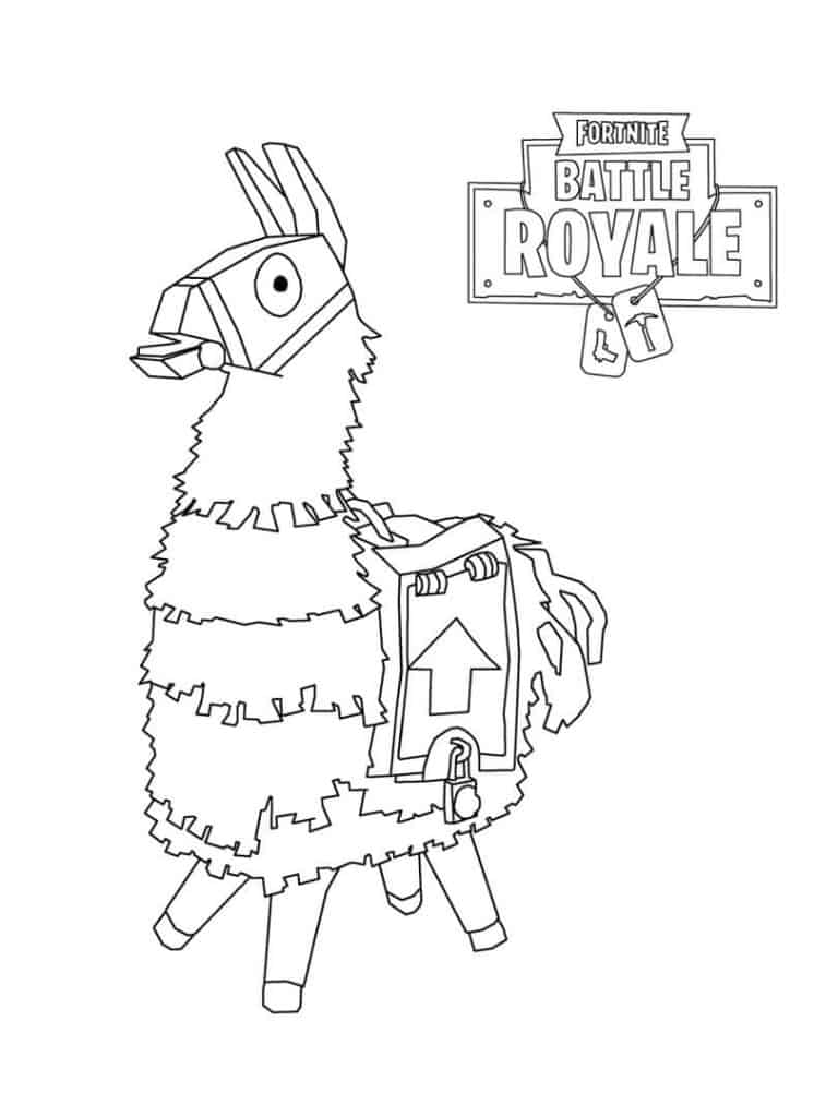 Fortnite para colorir