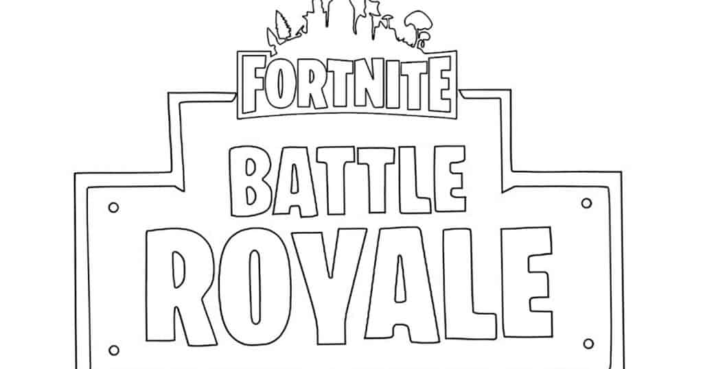Fortnite para colorir
