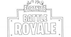 Fortnite para colorir