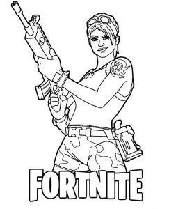 Fortnite para colorir