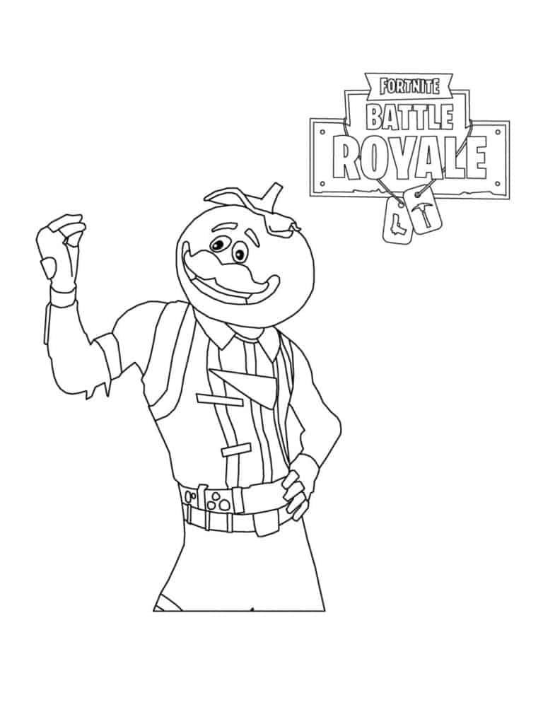 Fortnite para colorir