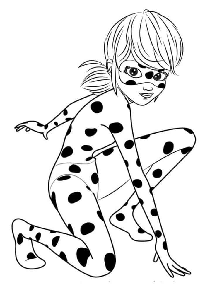 Ladybug para colorir