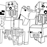 Minecraft para colorir