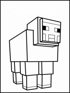 Minecraft para colorir