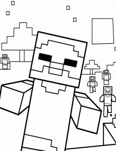 Minecraft para colorir