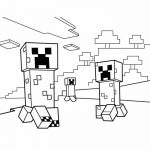 Minecraft para colorir