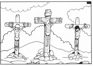 Imagens de Jesus para colorir