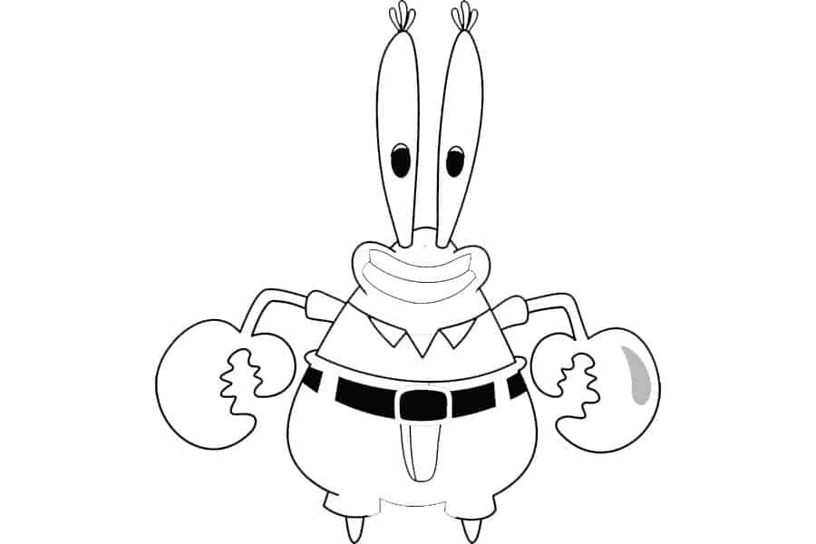 Bob Esponja para colorir