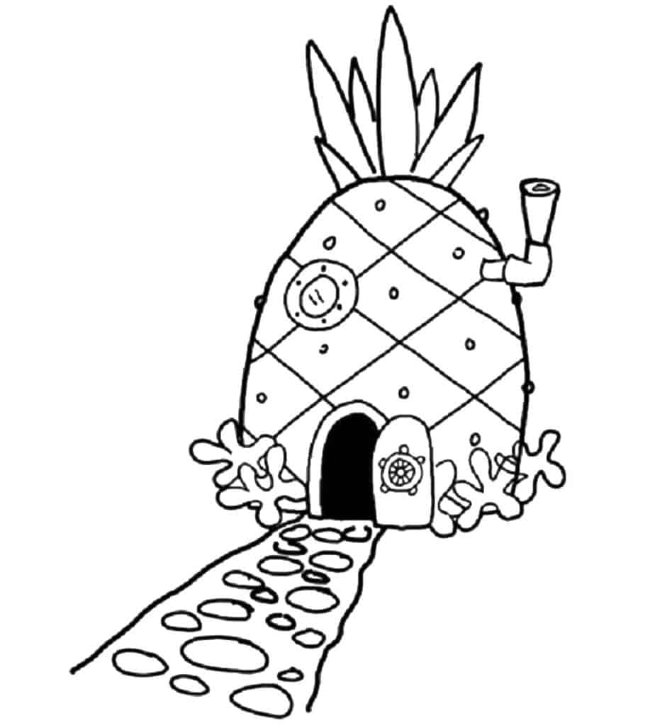 Bob Esponja para colorir