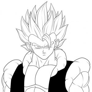 Dragon Ball Z para colorir