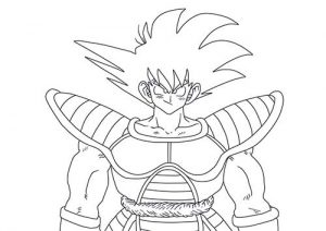 Dragon Ball Z para colorir