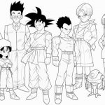 Dragon Ball Z para colorir