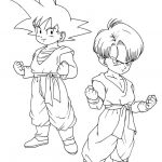 Dragon Ball Z para colorir