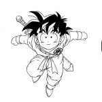 Dragon Ball Z para colorir