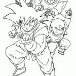 Dragon Ball Z para colorir