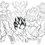 Dragon Ball Z para colorir