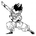 Dragon Ball Z para colorir