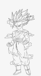 Dragon Ball Z para colorir