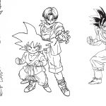 Dragon Ball Z para colorir