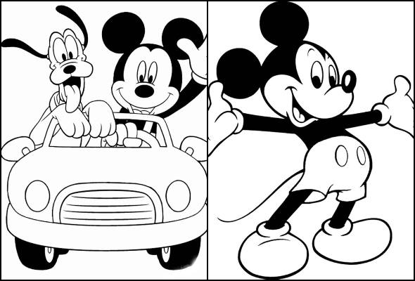 Mickey para colorir