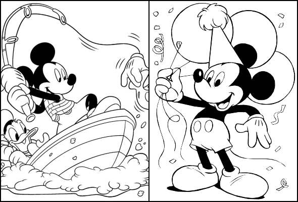 Mickey para colorir