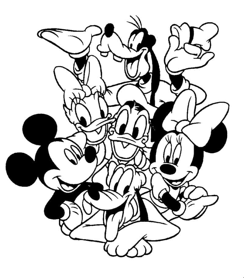 Mickey para colorir