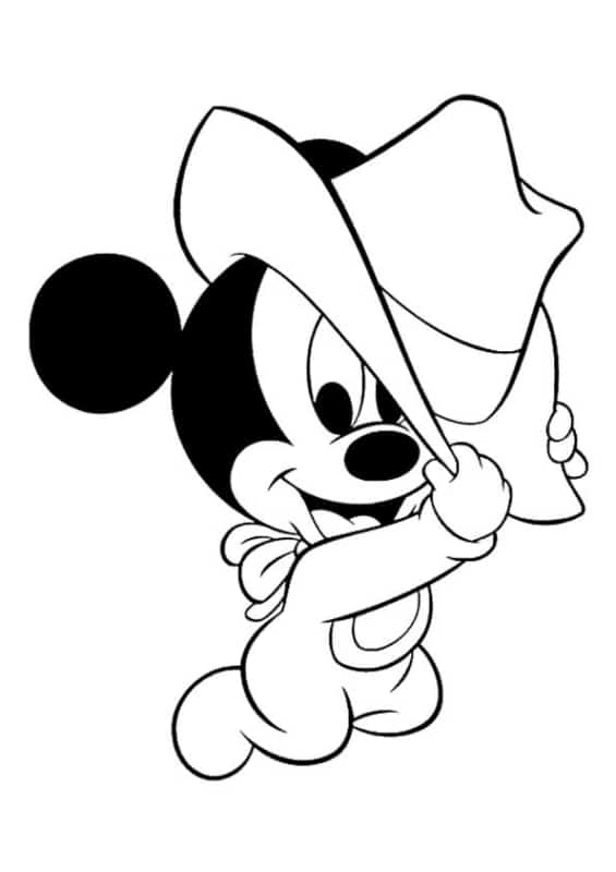 Mickey para colorir