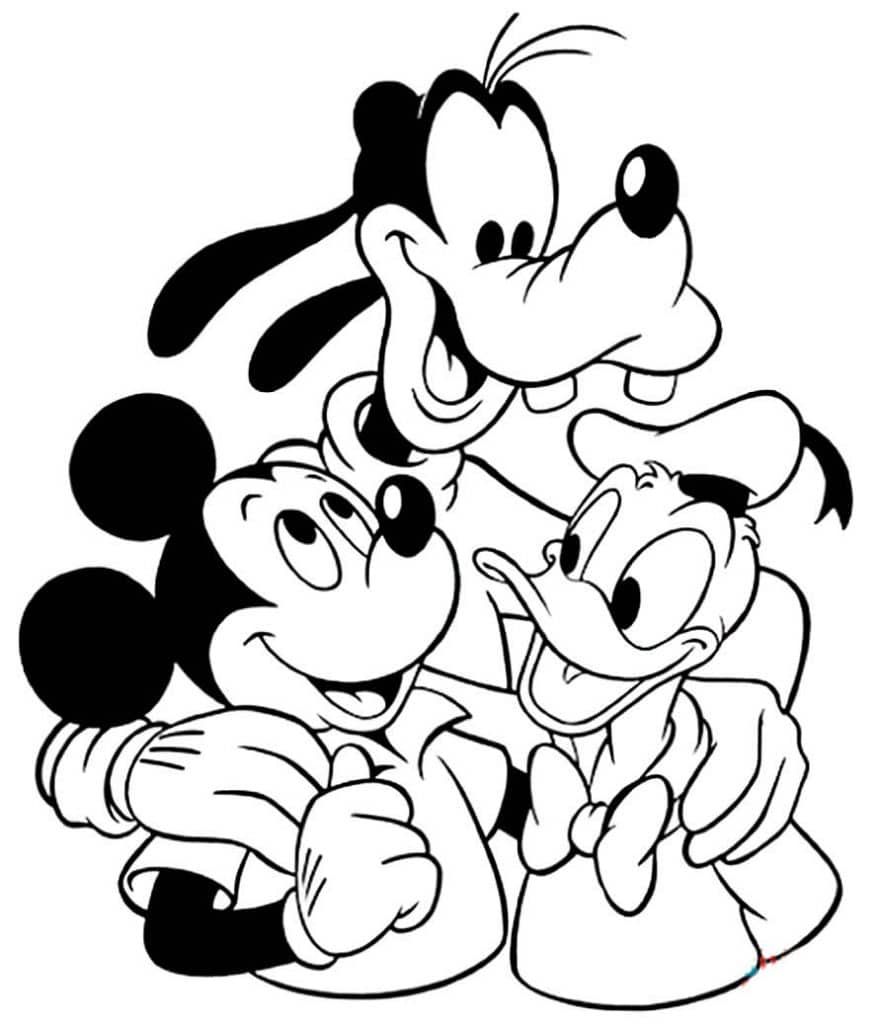 Mickey para colorir